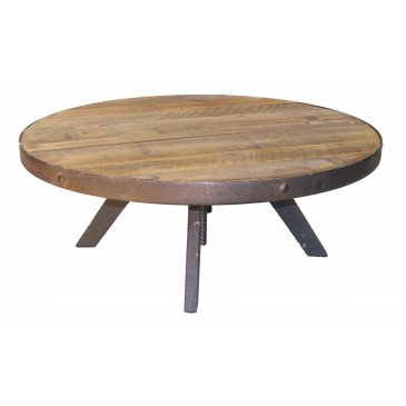 Grande table basse ronde Hygie  | www.cosy-home-design.fr